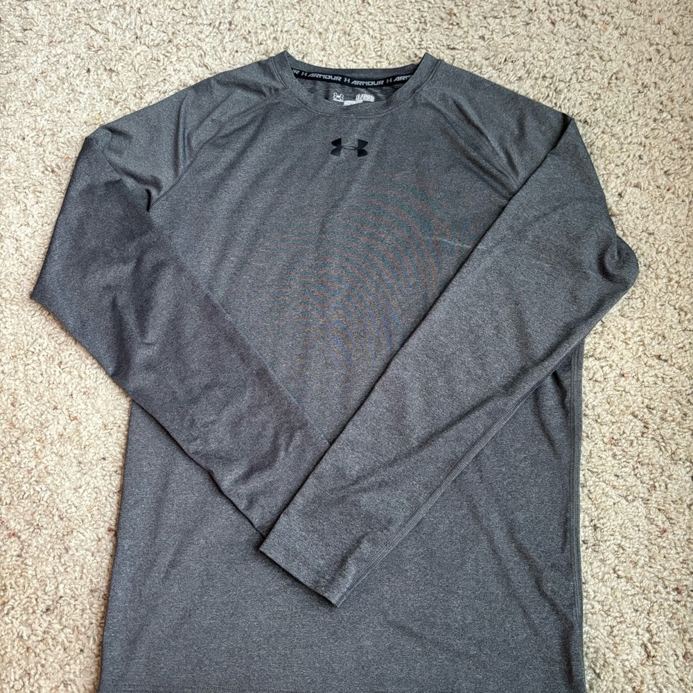 Grey Under Armour Long Sleeve Compression sz: XL